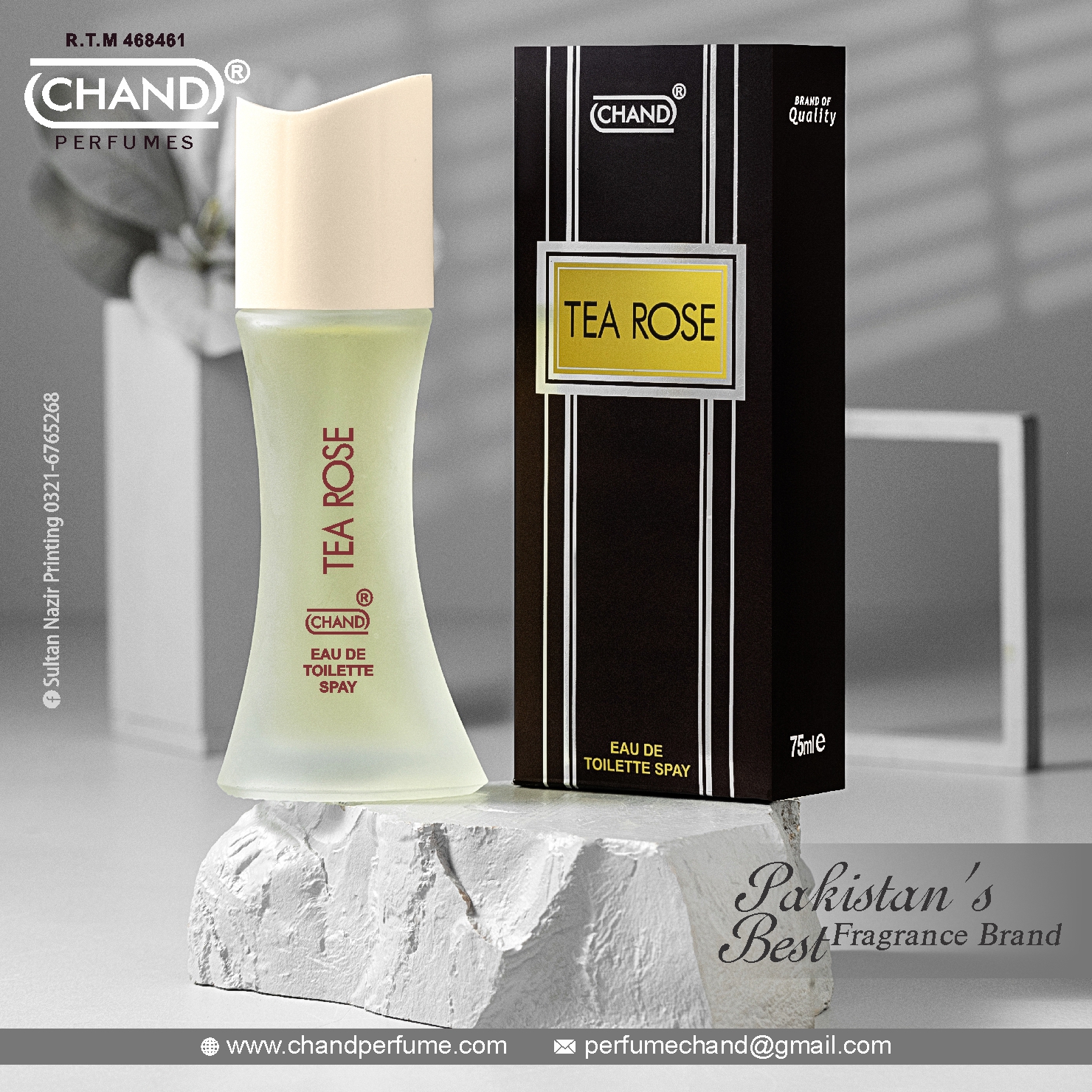 Tea Rose By Chand (75ml)