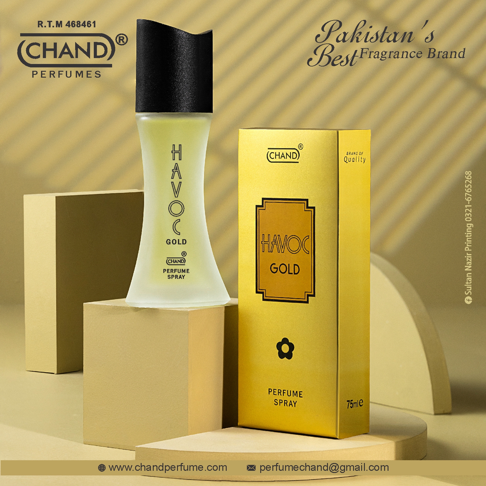 Havoc Gold By Chand (75ml)