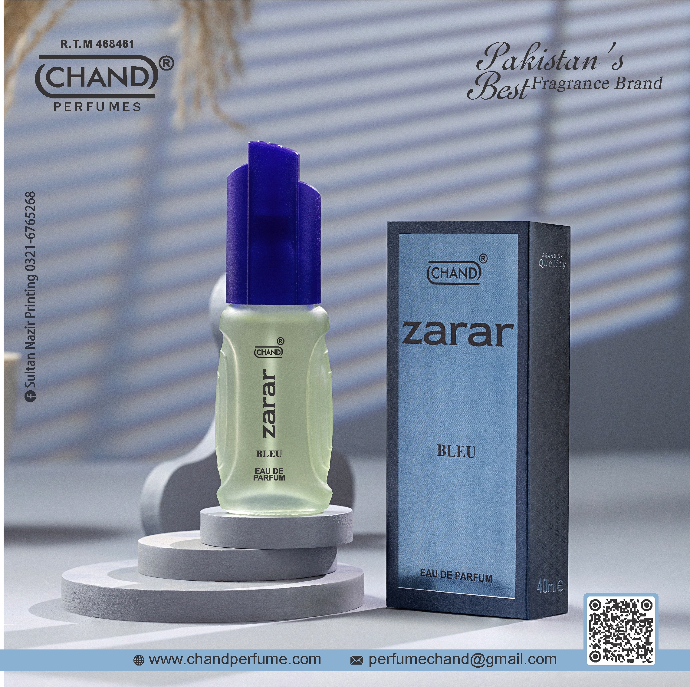 Zarar Bleu By Chand